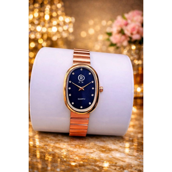 Minimalist Oval Quartz Dress Watch
