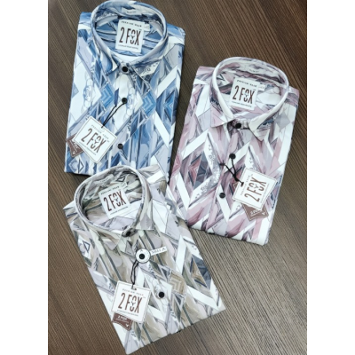 Men’s Geometric Print...