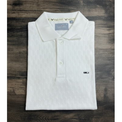 Men’s Classic Textured Polo...