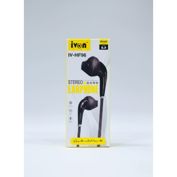 IVON IV-HF96 Stereo Wired Earphones