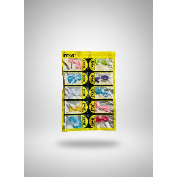 IVON Color Series Wired Earphones – Multi-Color Pack