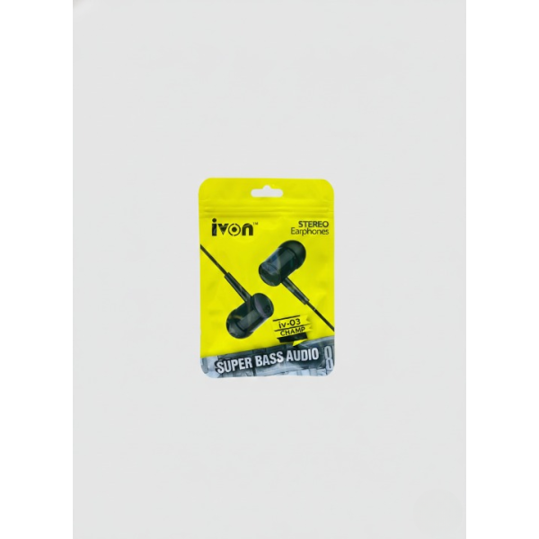 IVON IV-03 Champ Stereo Earphones