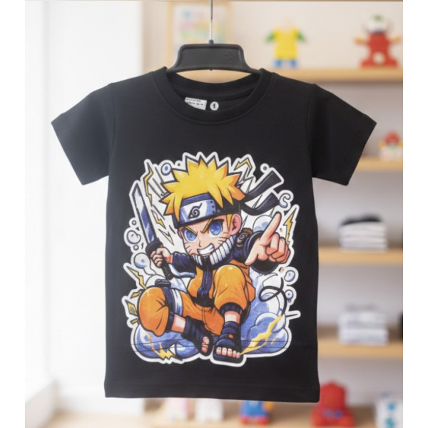 Kids Anime Hero Graphic T-Shirt