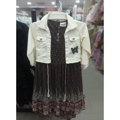 Girls’ Dress with Jacket
