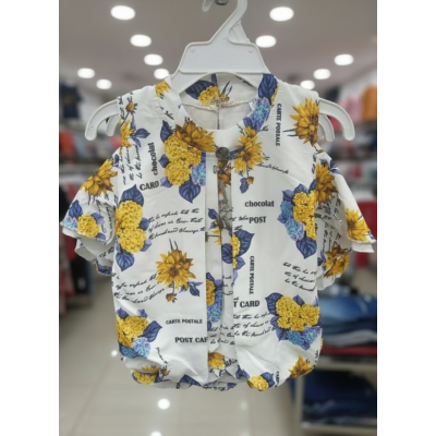 Boys’ Printed Short-Sleeve...