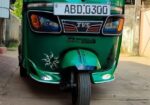 Green Three Wheeler TVS